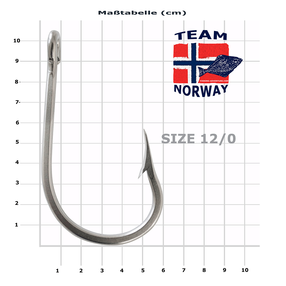 Edelstahl Tuna Hook