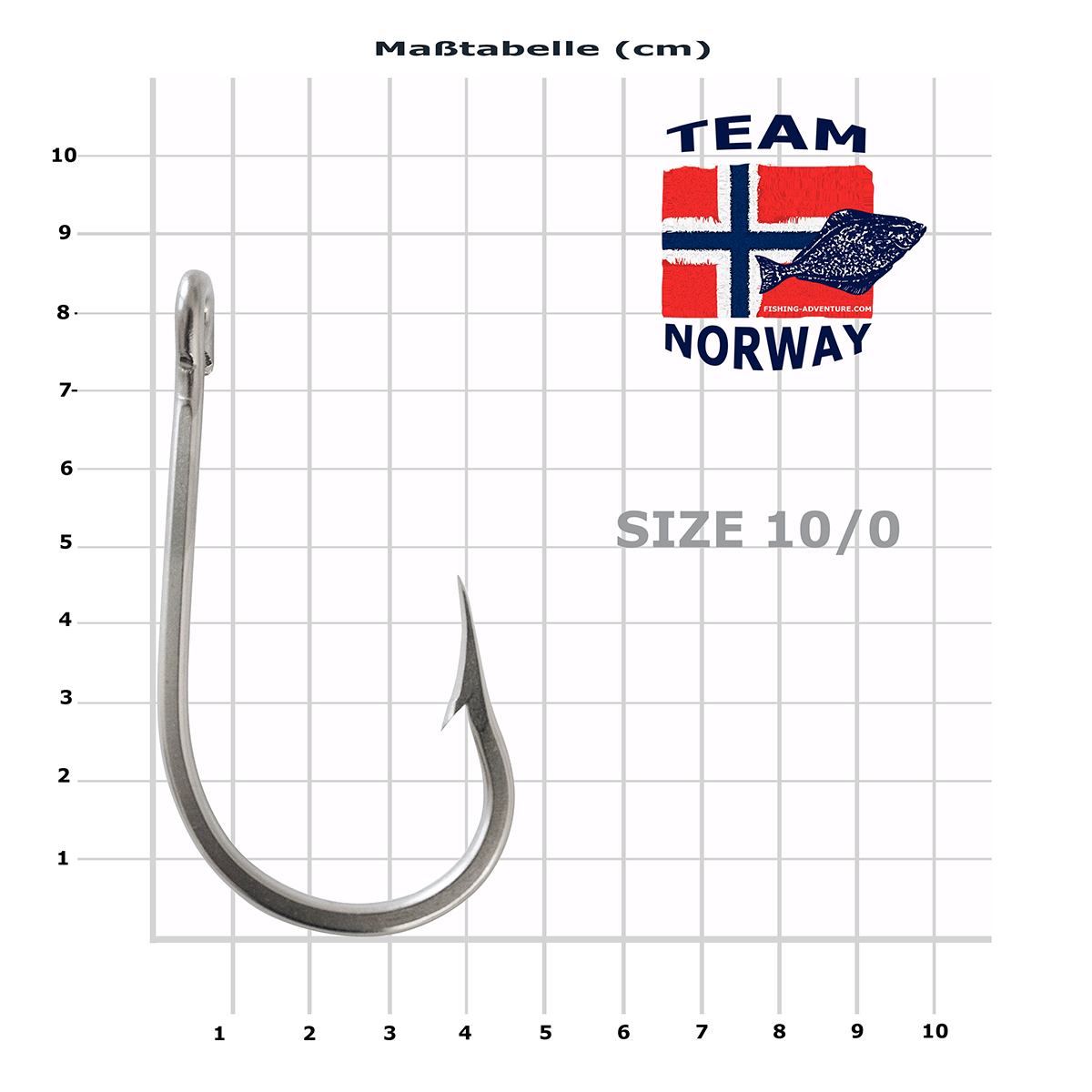 Edelstahl Tuna Hook