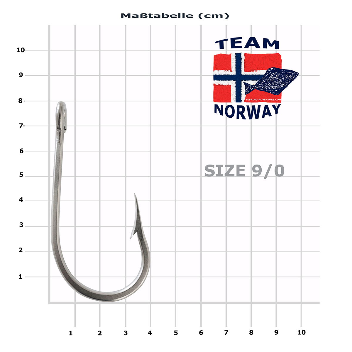 Edelstahl Tuna Hook