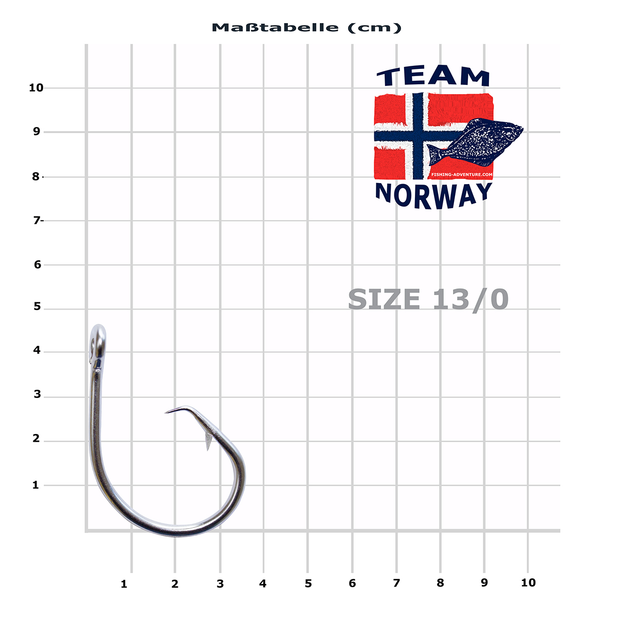 Edelstahl Tuna Circle Hook