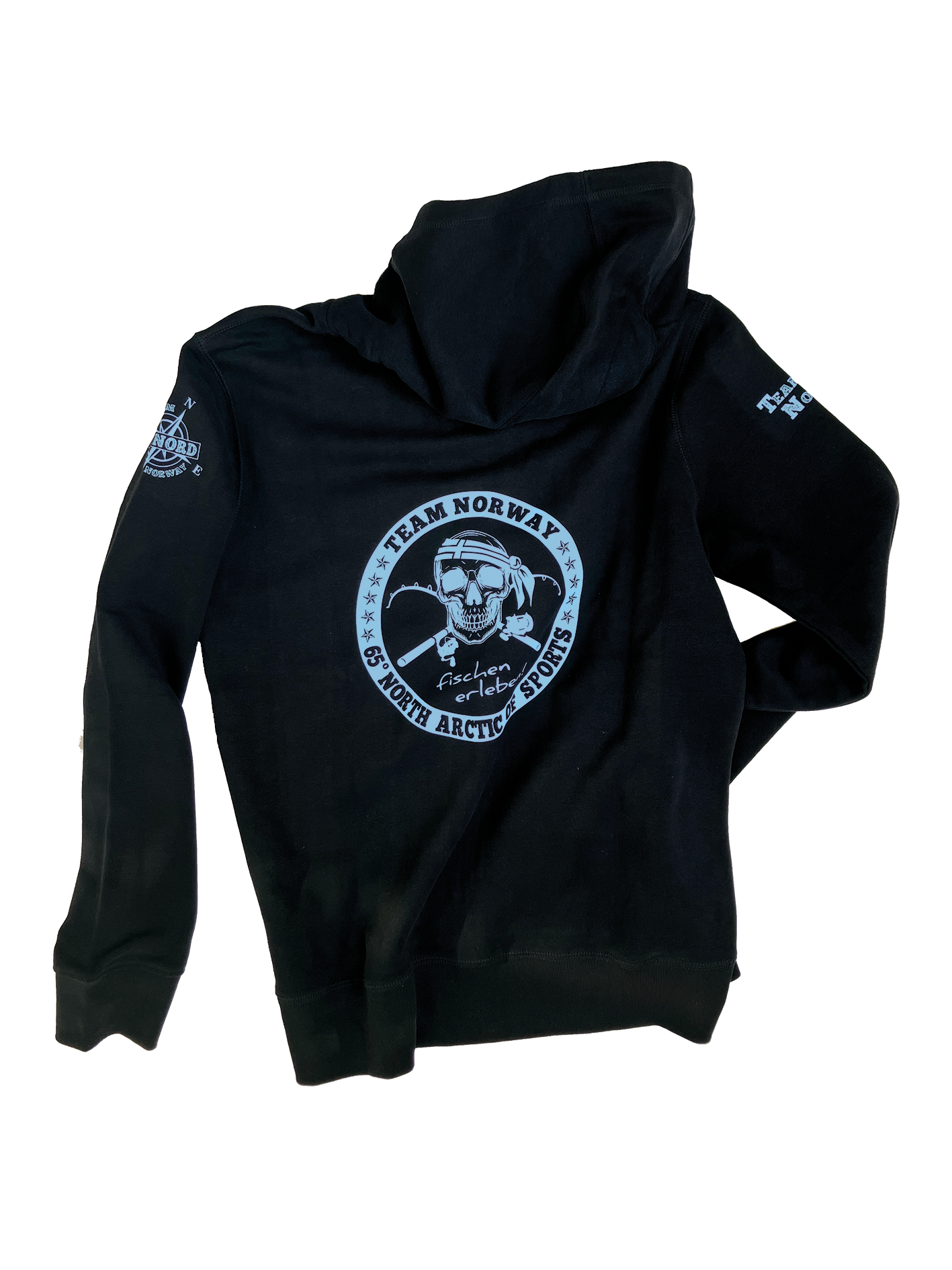 Team Norway Kapuzenjacke, Farbe: Asphalt