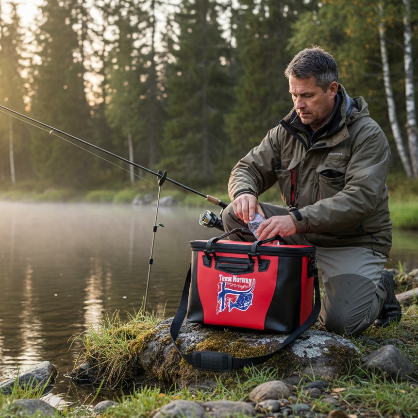 Team Norway Carry Bag (Outdoor- Camping- Eva, Angeltasche)