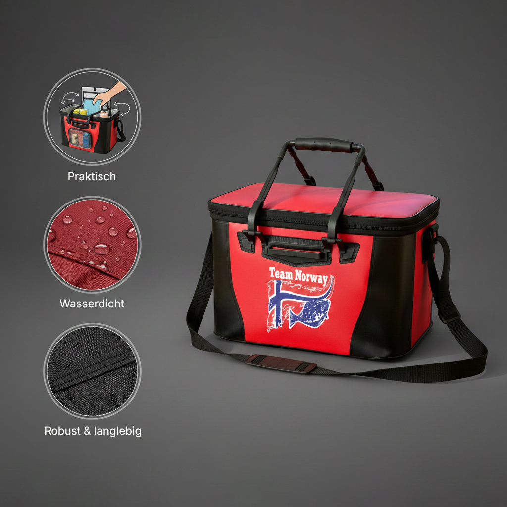 Team Norway Carry Bag (Outdoor- Camping- Eva, Angeltasche)