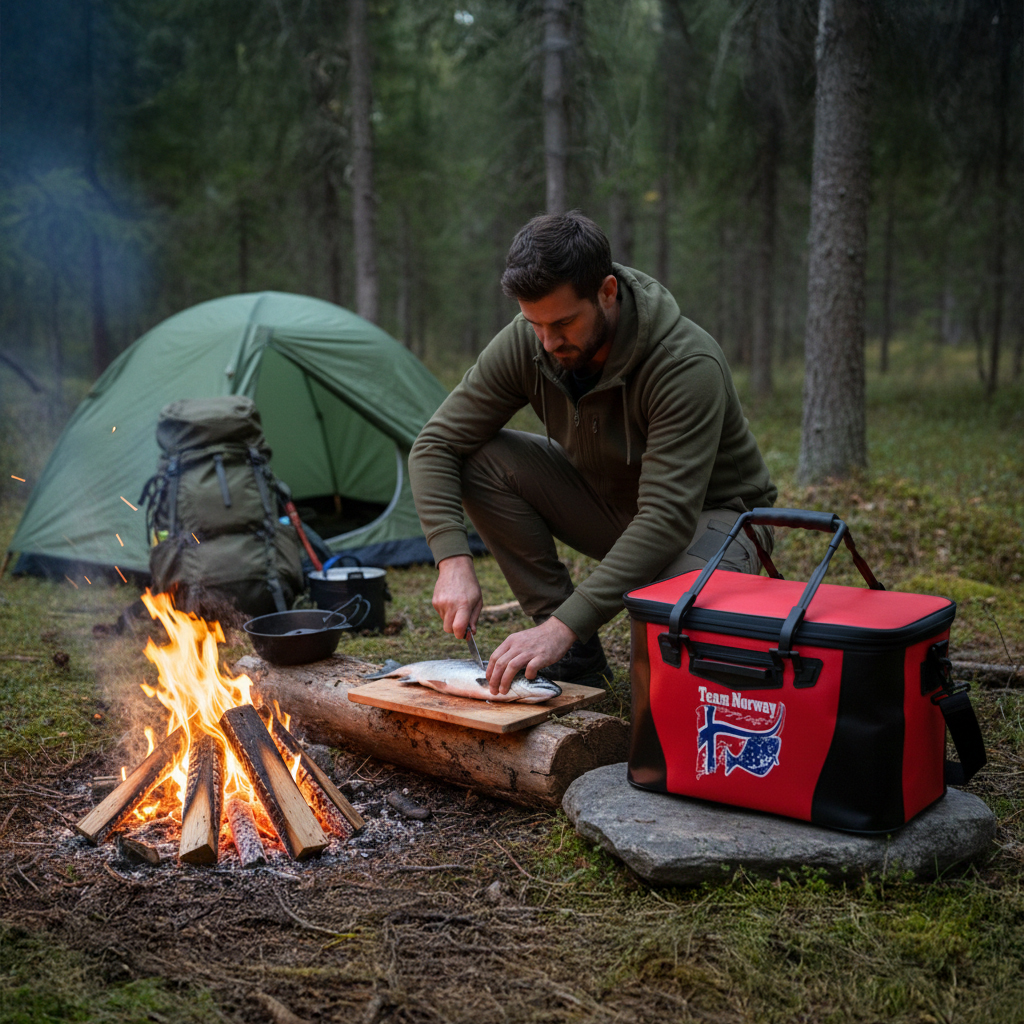 Team Norway Carry Bag (Outdoor- Camping- Eva, Angeltasche)