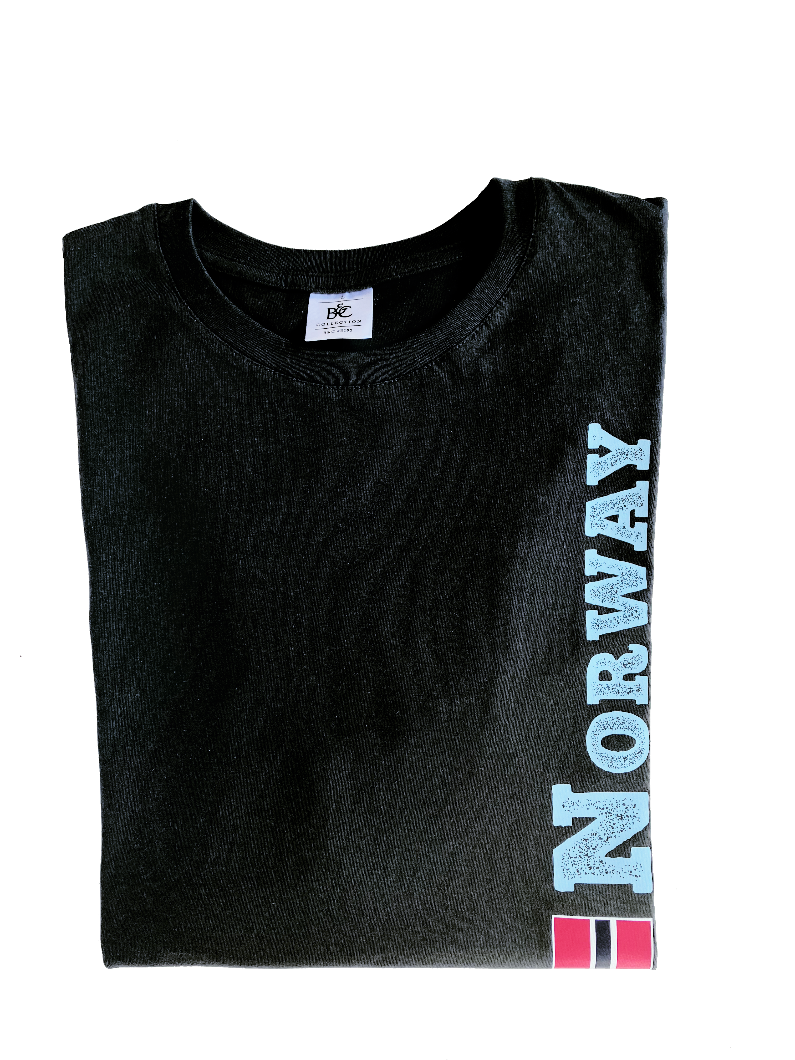 Team Norway T-Shirt mit Logo, Farbe: schwarz
