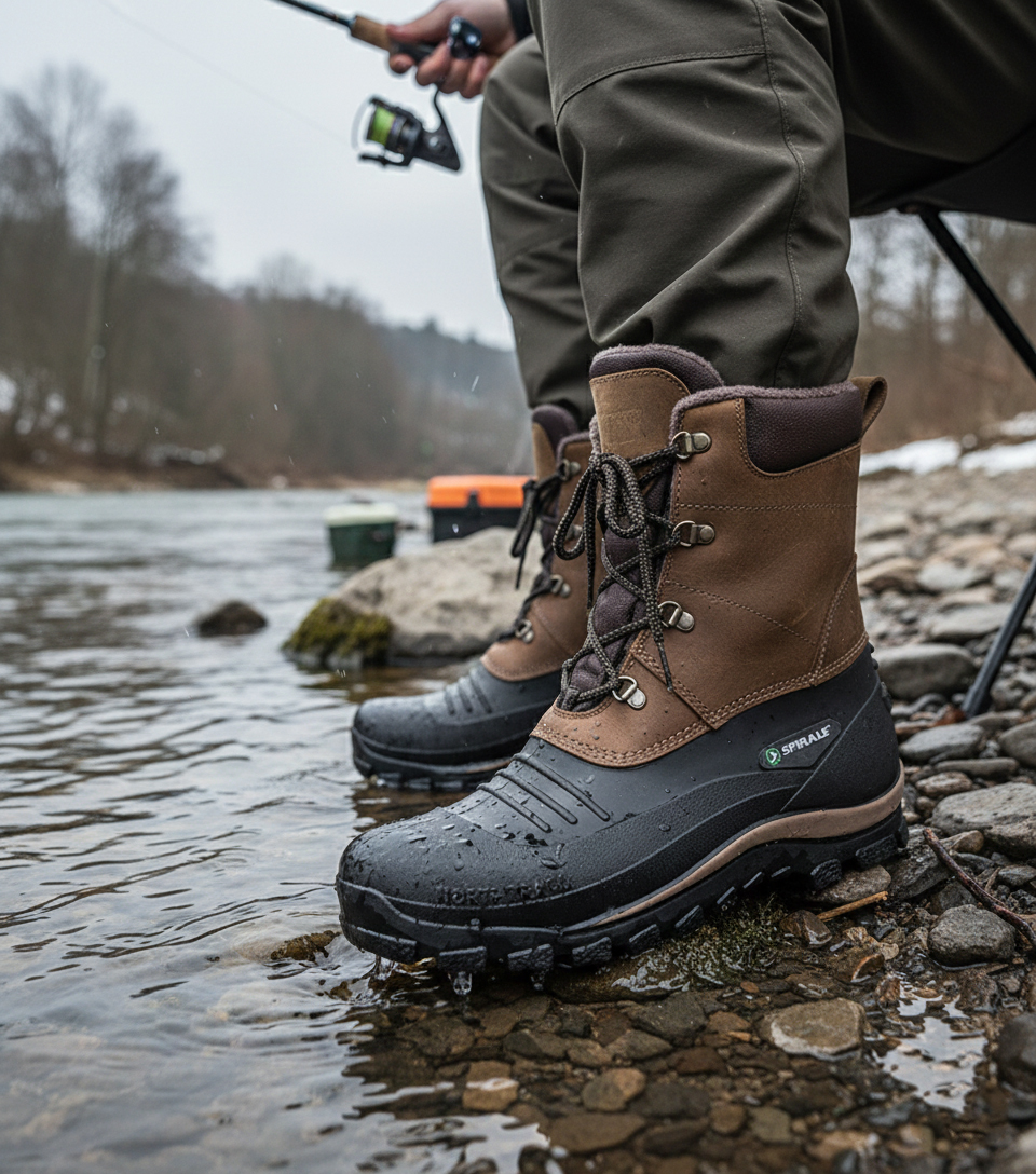 Spirale Schnürstiefel Leder