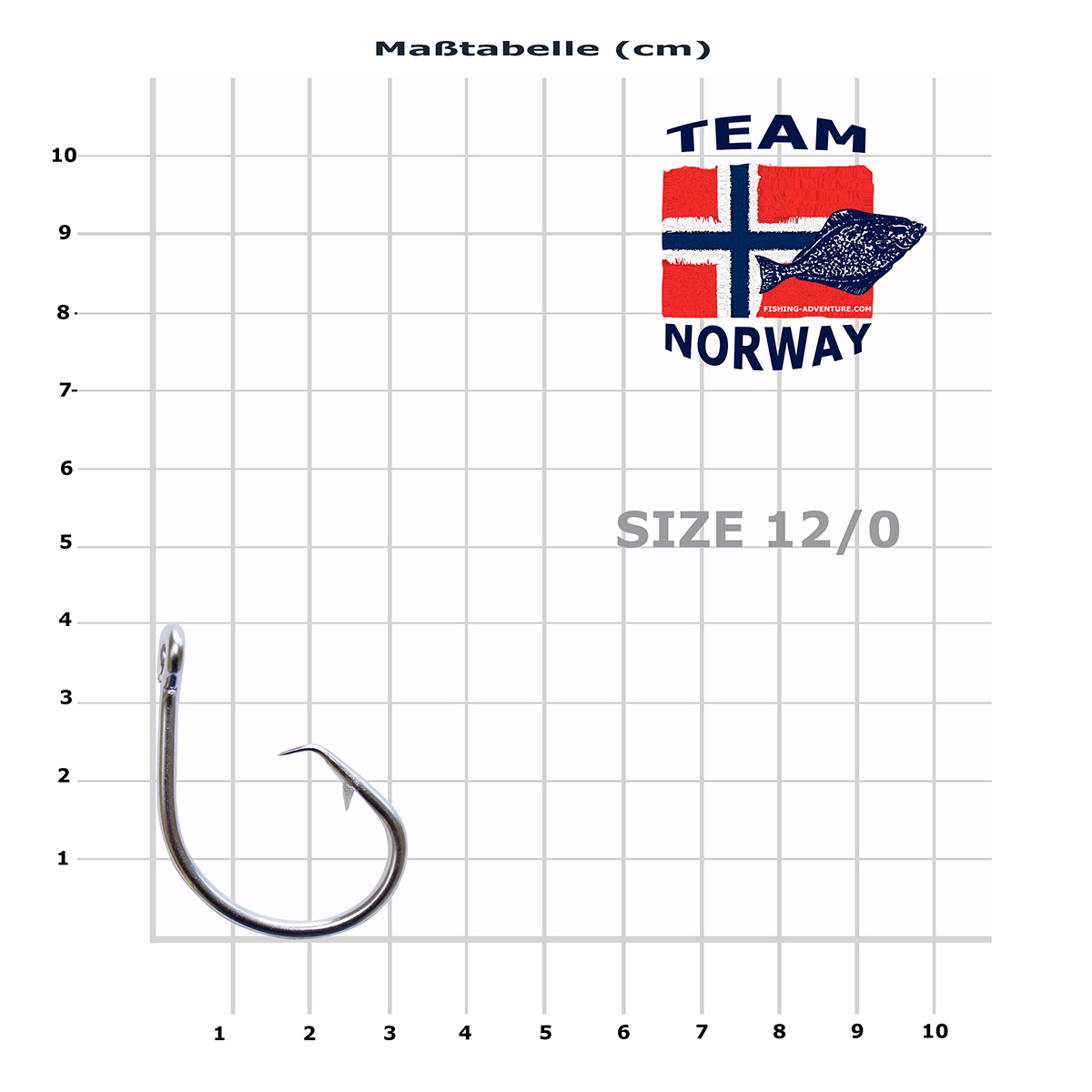 Edelstahl Tuna Circle Hook