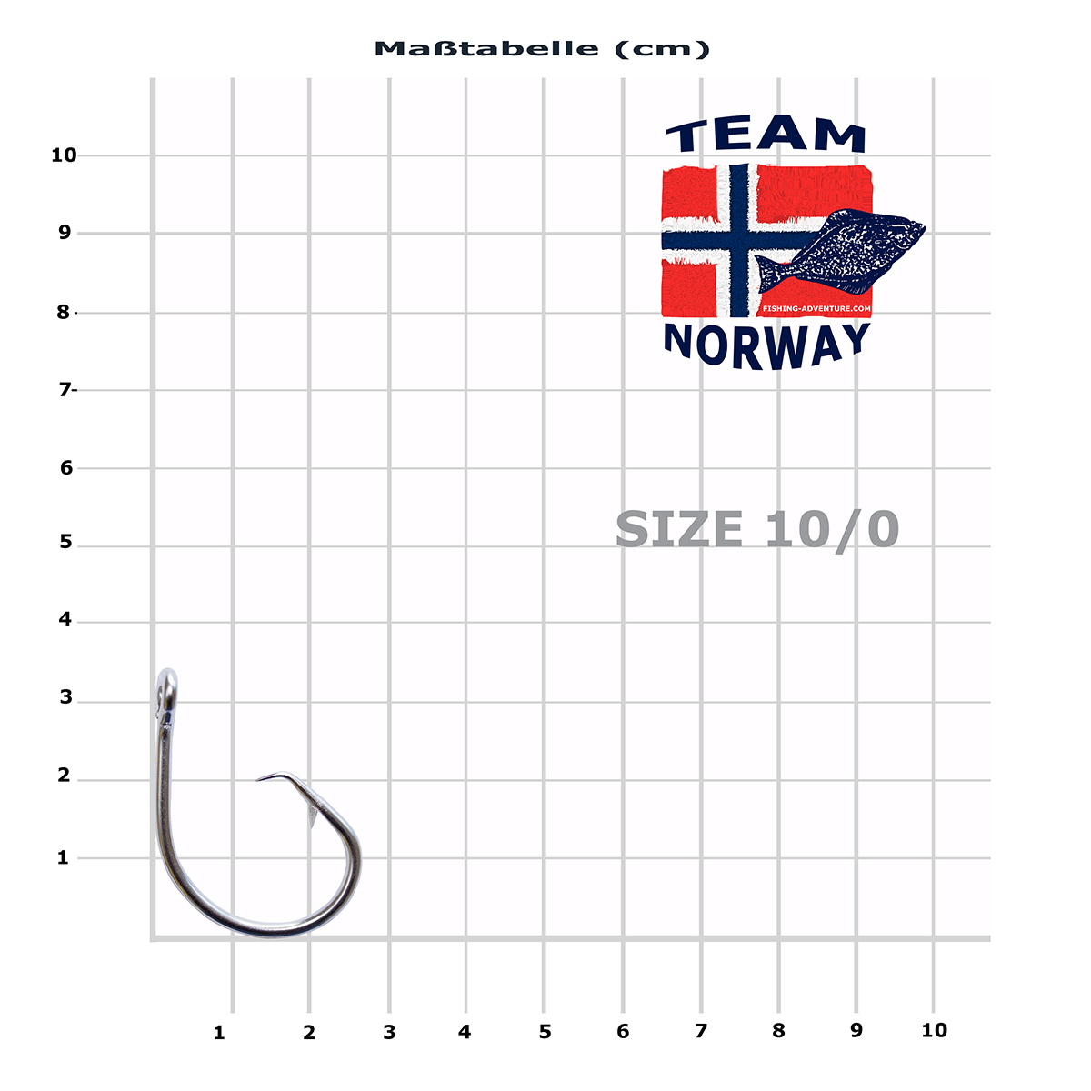 Edelstahl Tuna Circle Hook