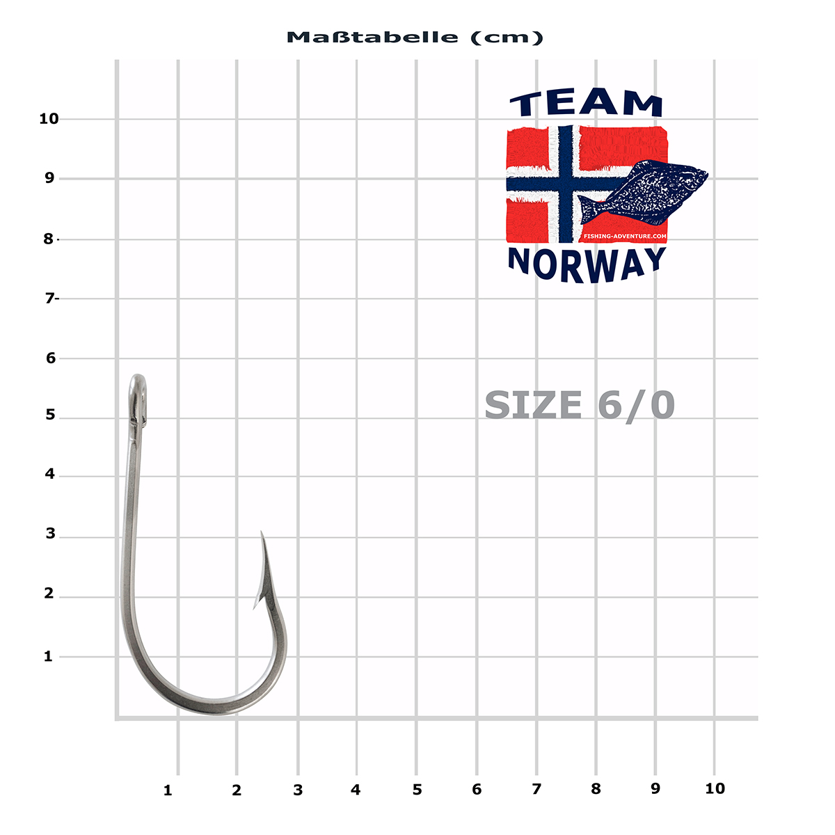 Edelstahl Tuna Hook