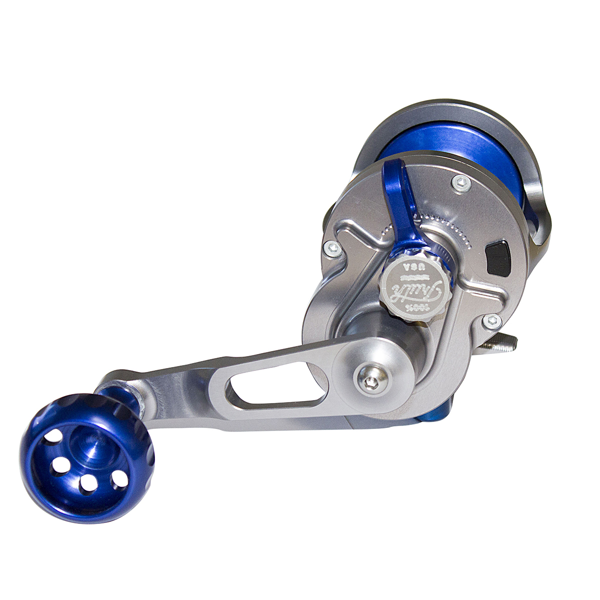 Truth Reels LG RH Gunsmoke Blue