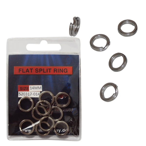 Flachstahlsplitringe