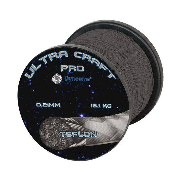 Ultra Craft Pro DSM Dyneema Anthrazit 100 m