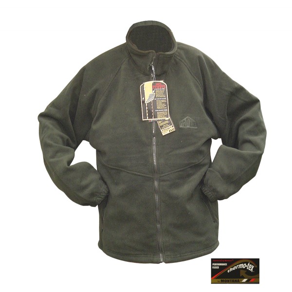 Thermotex Fleecejacke oliv
