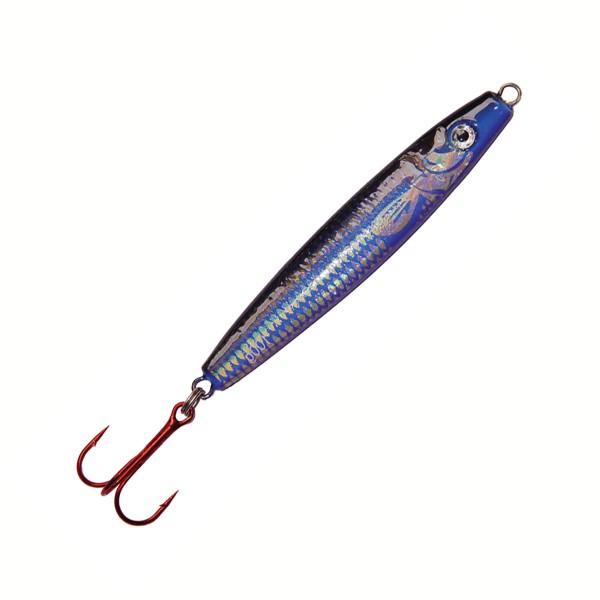 Spitzkopfpilker Blau/Schwarz