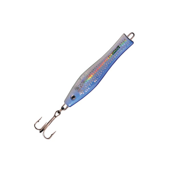 Hologramm Pilker silber/blau