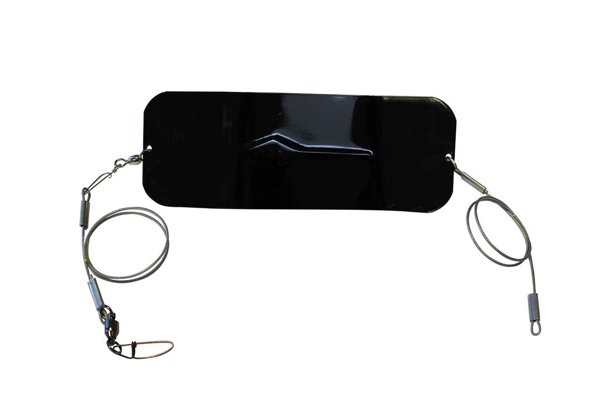 Dodger Rig Schwarz NorwegenSysteme Meeresangeln Fishing