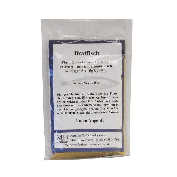 Bratfisch-Gewürzsalz 200 g
